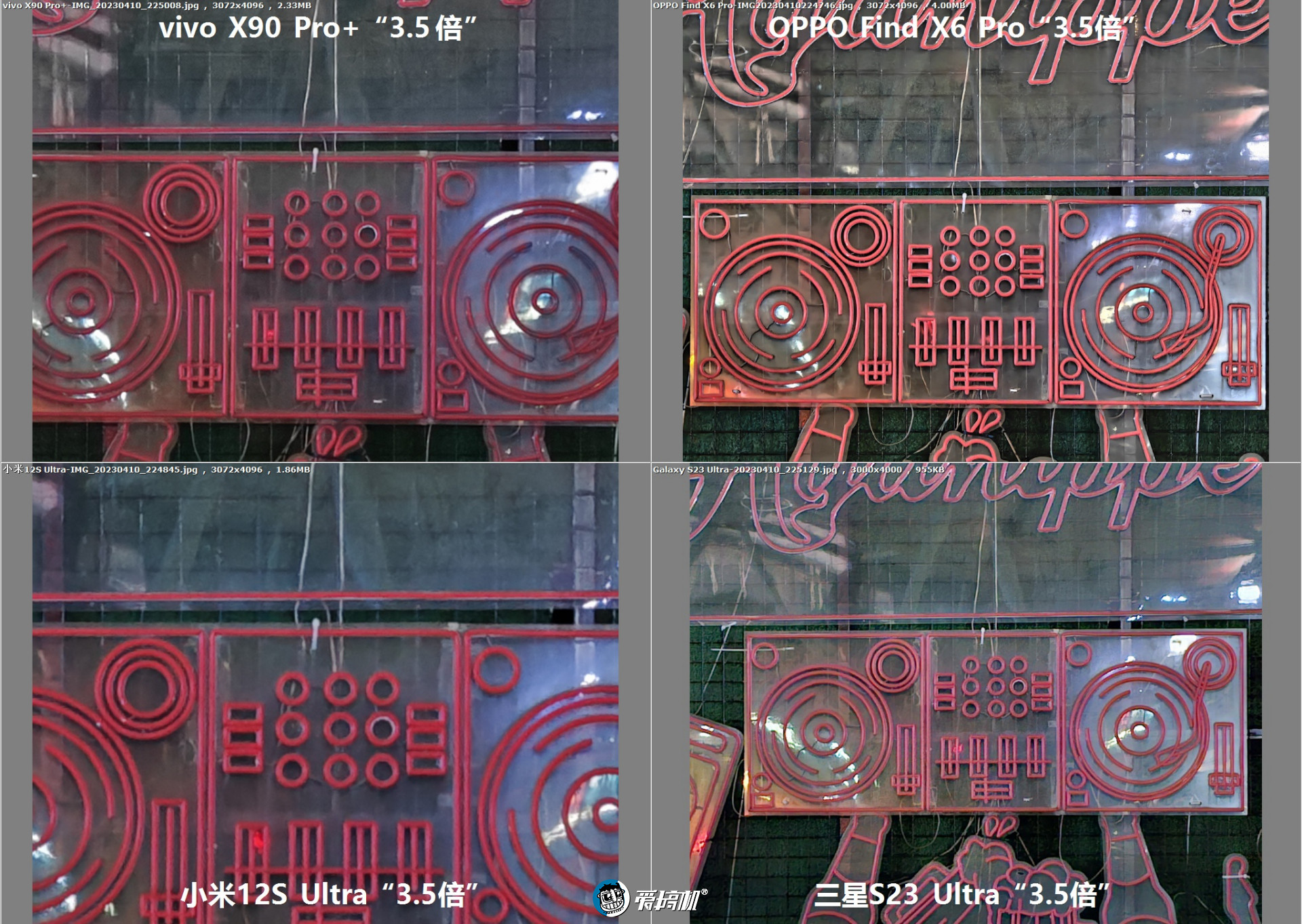 旗舰对决,OPPO Find X6 Pro、vivo X90 Pro+、三星S23 Ultra、小米12S Ultra拍照横评