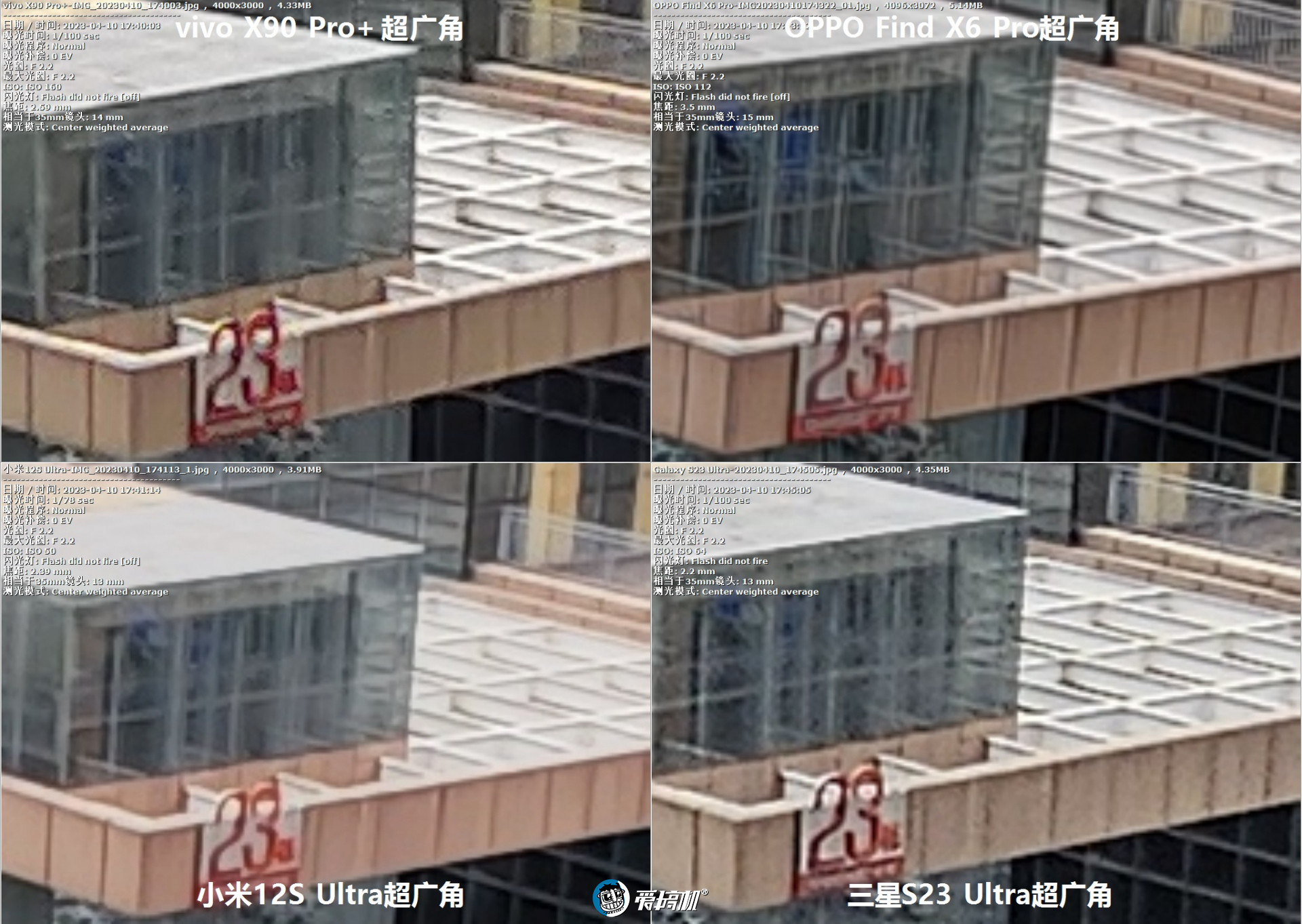 旗舰对决,OPPO Find X6 Pro、vivo X90 Pro+、三星S23 Ultra、小米12S Ultra拍照横评