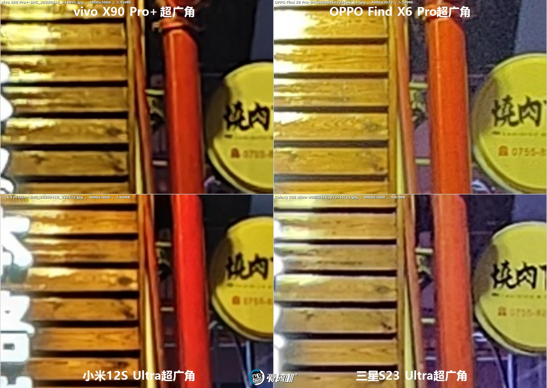 旗舰对决,OPPO Find X6 Pro、vivo X90 Pro+、三星S23 Ultra、小米12S Ultra拍照横评