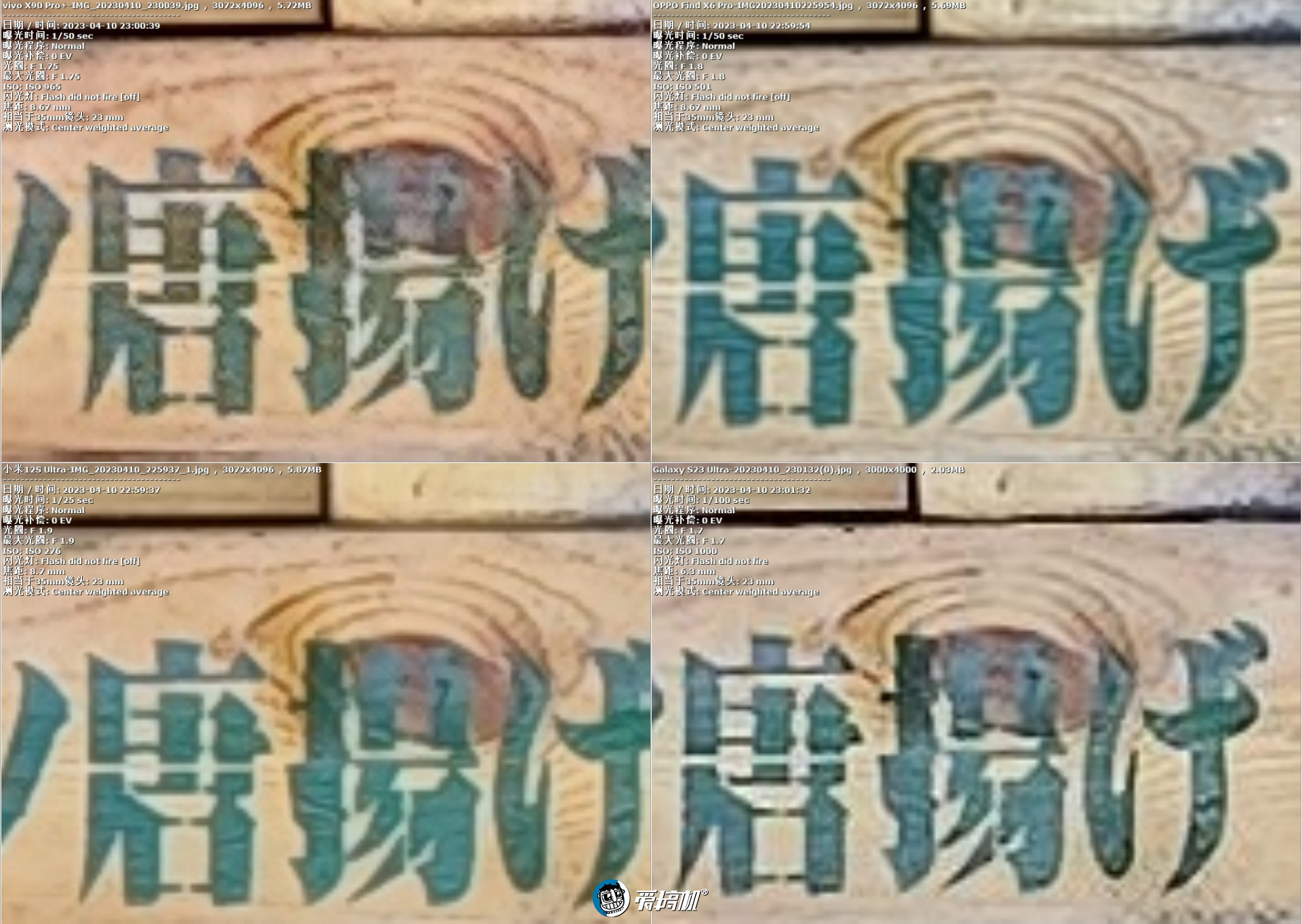 旗舰对决,OPPO Find X6 Pro、vivo X90 Pro+、三星S23 Ultra、小米12S Ultra拍照横评
