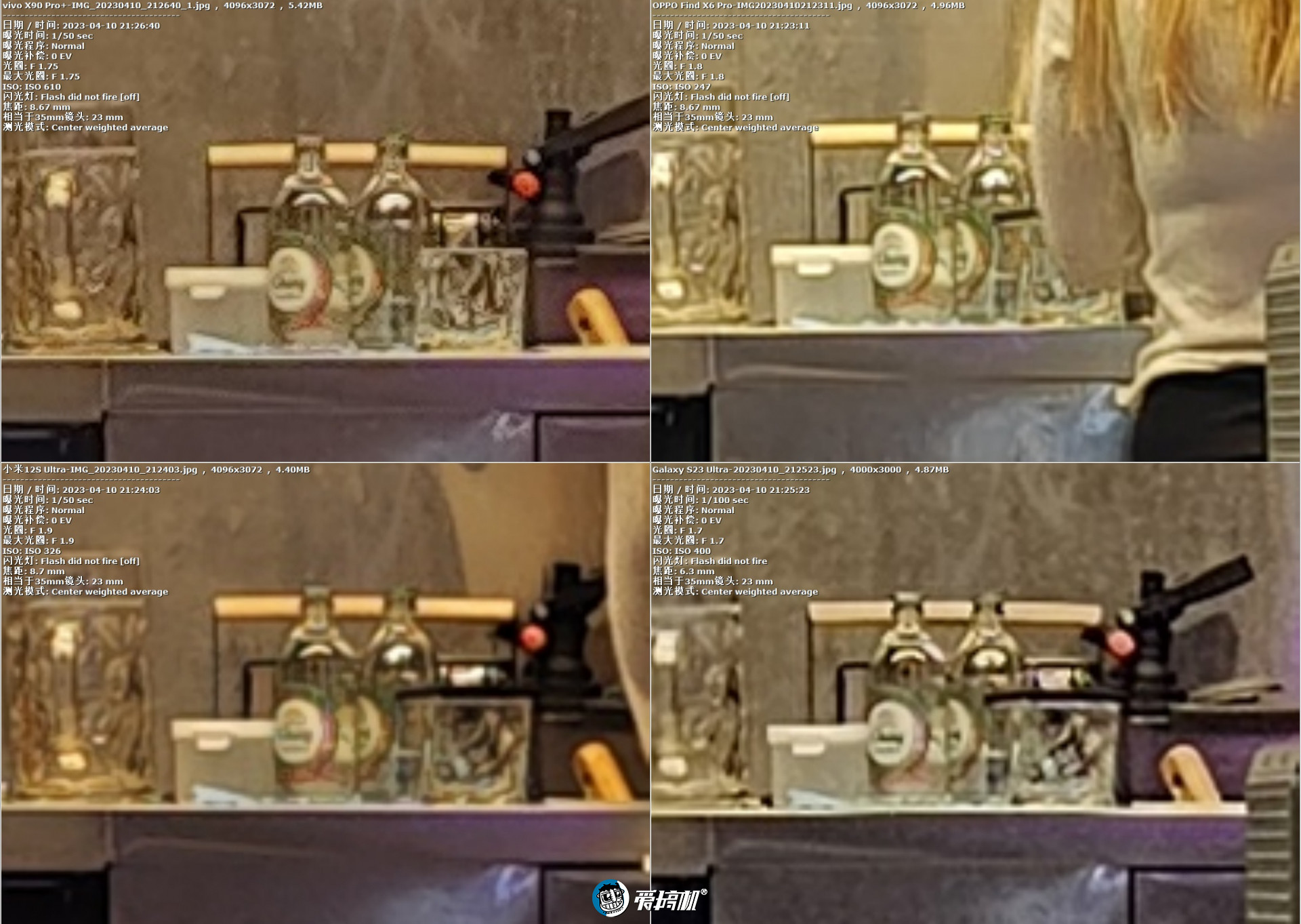 旗舰对决,OPPO Find X6 Pro、vivo X90 Pro+、三星S23 Ultra、小米12S Ultra拍照横评