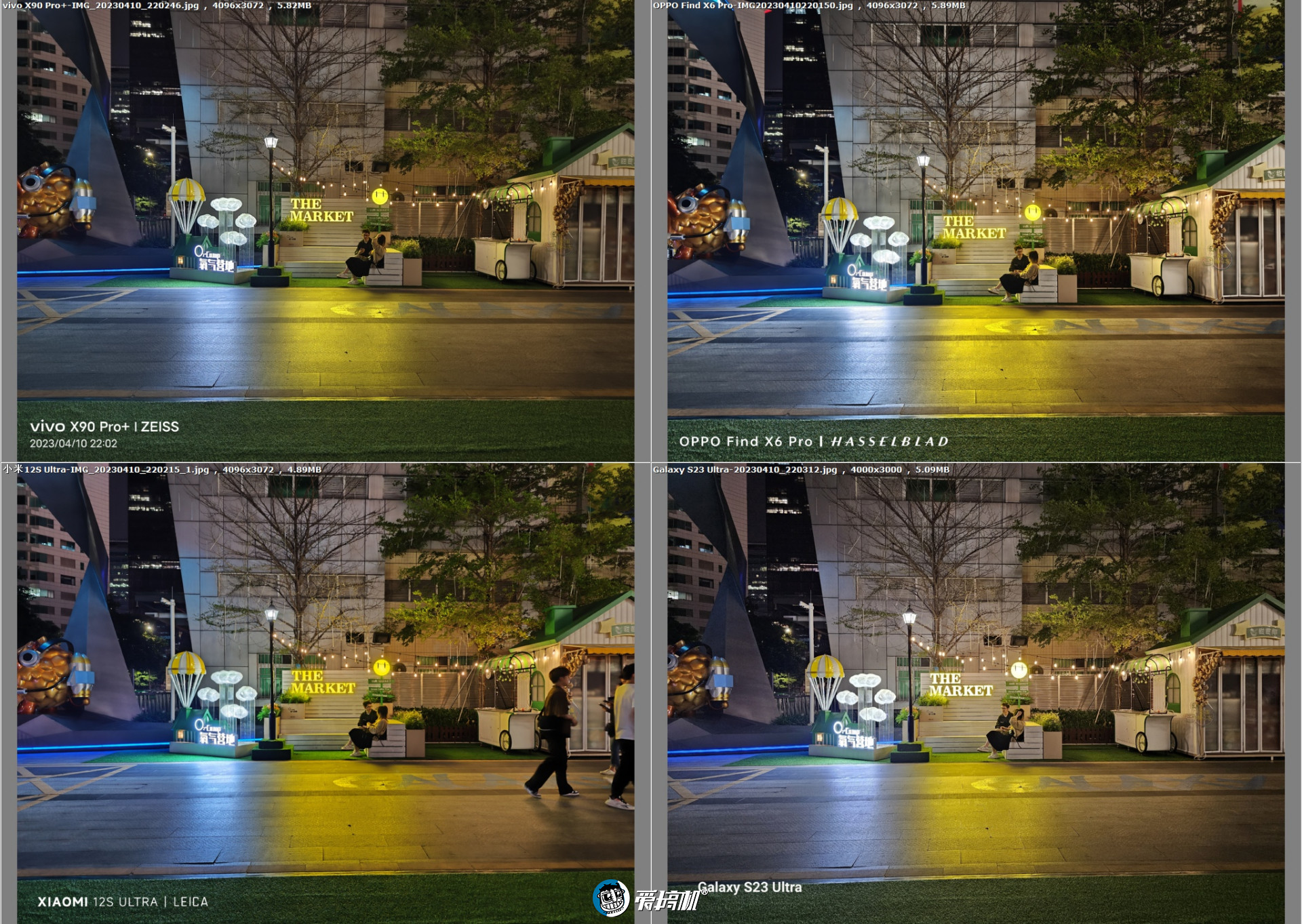 旗舰对决,OPPO Find X6 Pro、vivo X90 Pro+、三星S23 Ultra、小米12S Ultra拍照横评