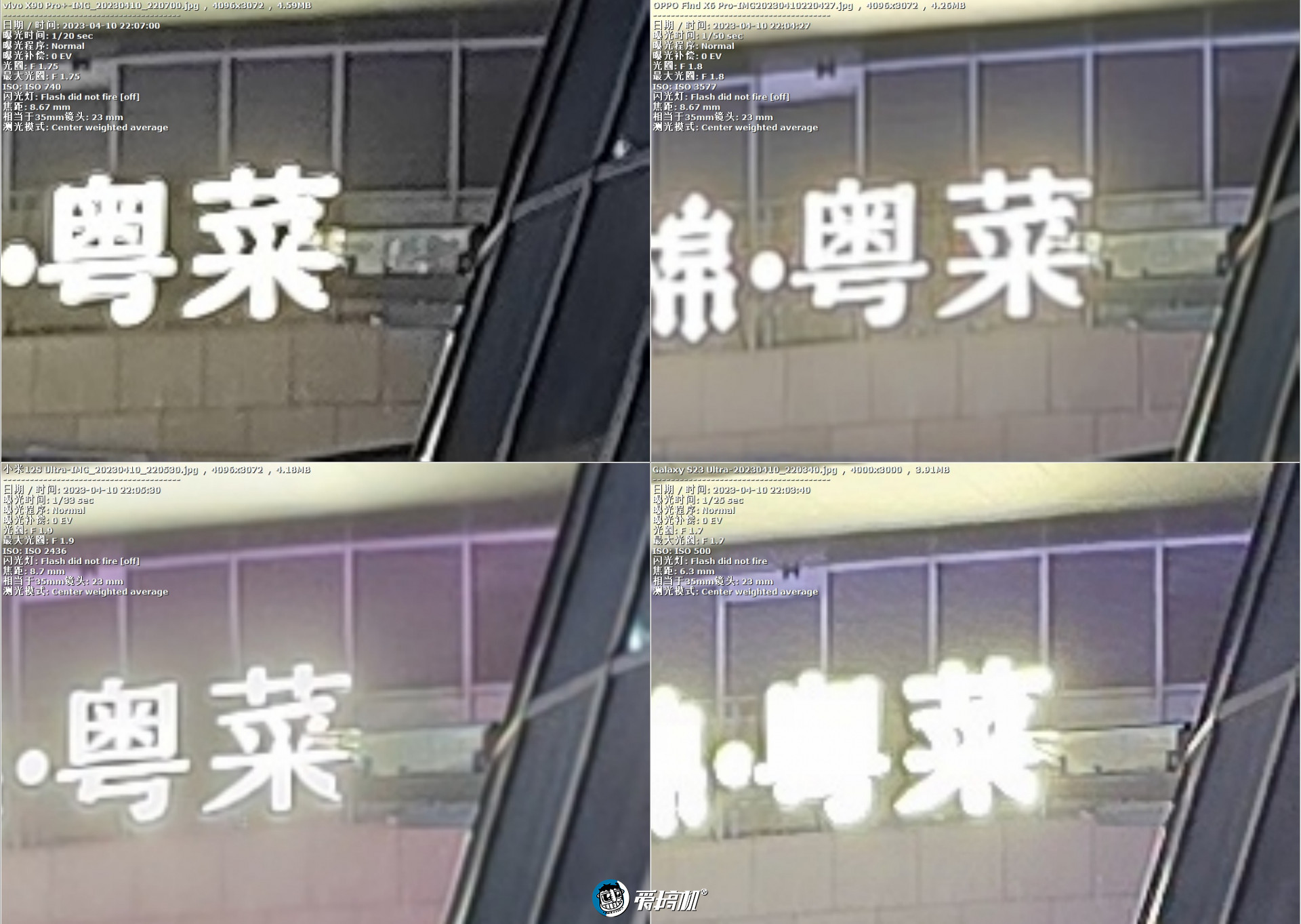 旗舰对决,OPPO Find X6 Pro、vivo X90 Pro+、三星S23 Ultra、小米12S Ultra拍照横评