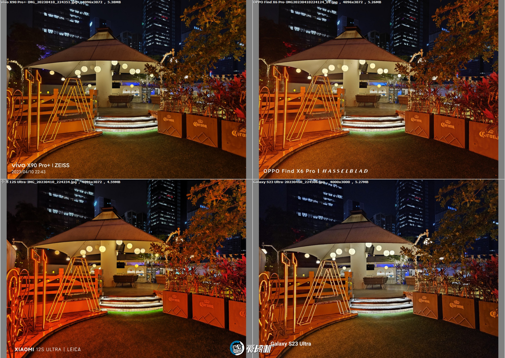旗舰对决,OPPO Find X6 Pro、vivo X90 Pro+、三星S23 Ultra、小米12S Ultra拍照横评