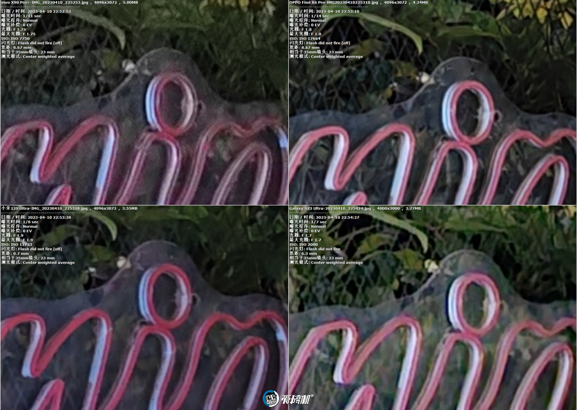 旗舰对决,OPPO Find X6 Pro、vivo X90 Pro+、三星S23 Ultra、小米12S Ultra拍照横评