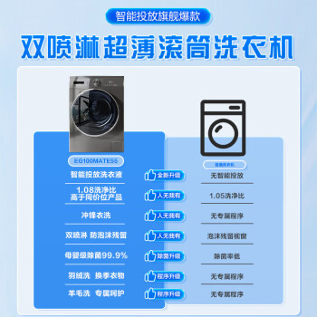 分析下海尔eg100mate55和小天鹅616哪个性价比高哪个好呢？区别不同点都有什么？ 观点 第3张