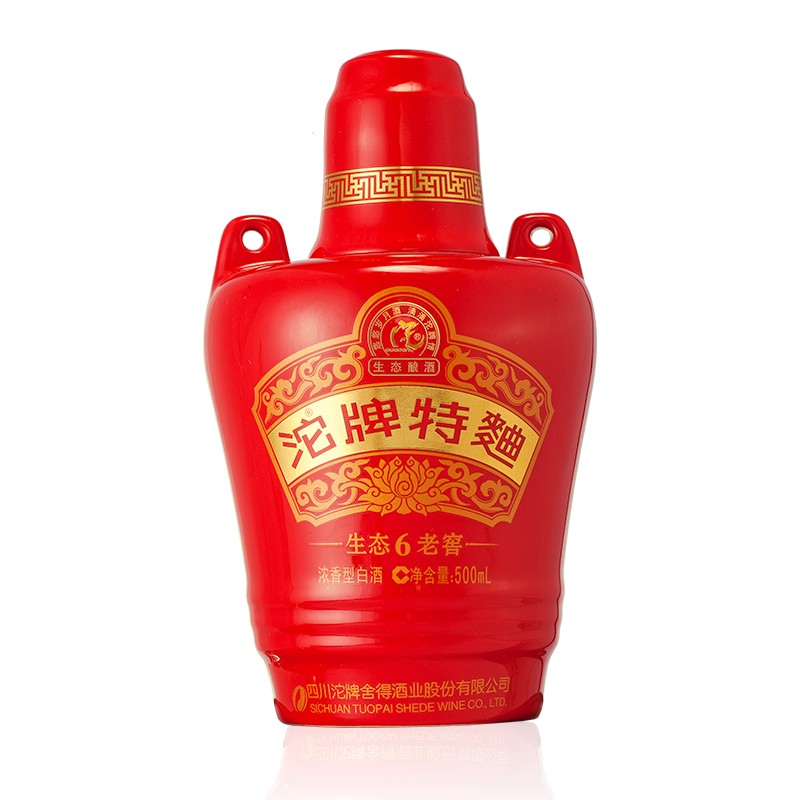 沱牌舍得沱牌酒沱牌特曲生态老窖6整箱装白酒50度500ml6瓶浓香型
