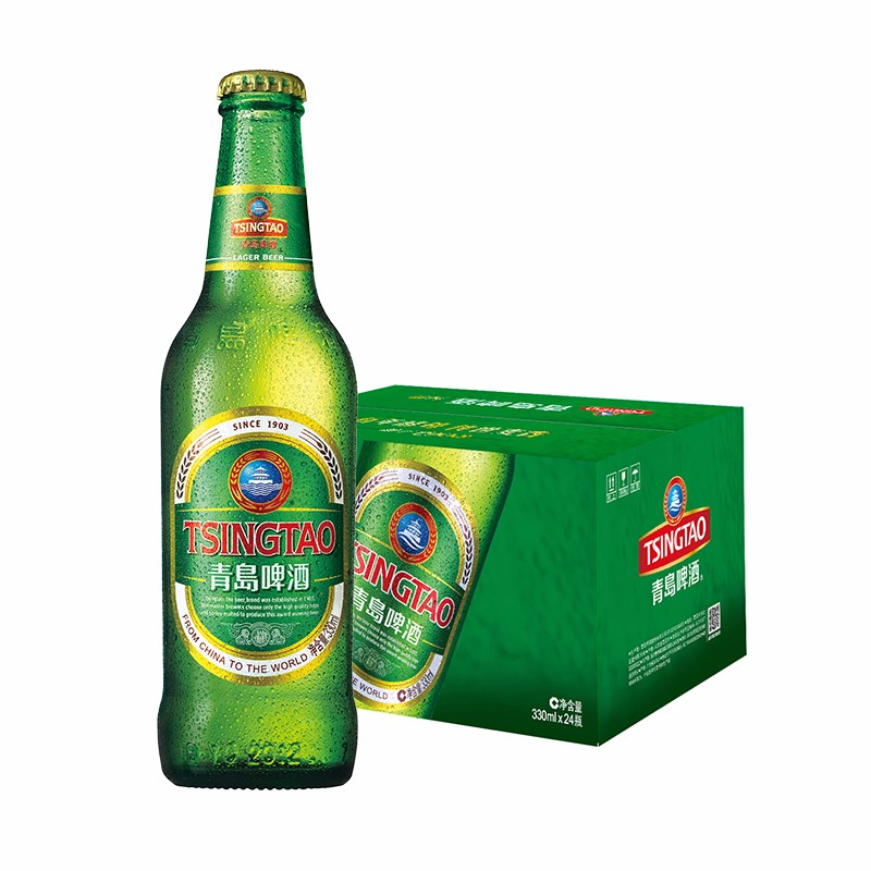 青岛啤酒(tsingtao)经典小瓶啤酒 330ml*24瓶 整箱装 129元(需用券,需