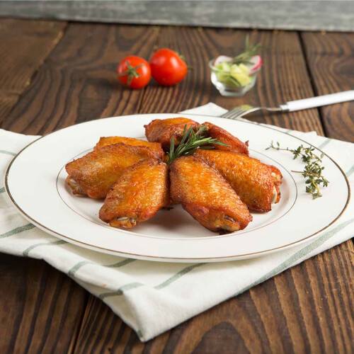 泰森(tyson)奥尔良鸡翅中454g 烧烤油炸鸡翅膀 调味半成品生鲜食材