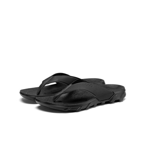 爱步ecco拖鞋女新款外穿防滑舒适软底人字拖女凉拖鞋驱动801804黛青色