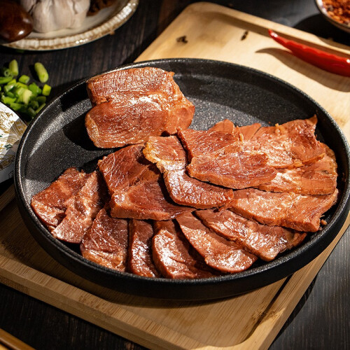 月盛斋酱牛肉卤牛肉熟牛肉零食老字号酱卤熟食牛肉即食100g4袋