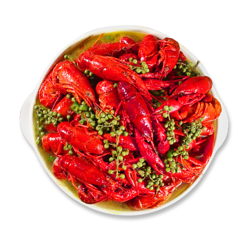 富海锦 麻辣藤椒小龙虾900g 4-6钱 净虾500g 加热即食 露营烧烤食材