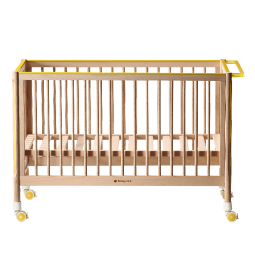 babycare婴儿床宝宝床实木儿童床拼接床多功能蒙柯床山毛榉pro