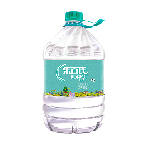 乐百氏饮用天然泉水5l4桶大桶水整箱包膜装桶装水泡茶水