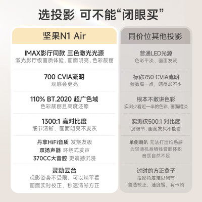 了解坚果n1air和n1哪个好点？区别有什么怎么样选？ 观点 第3张
