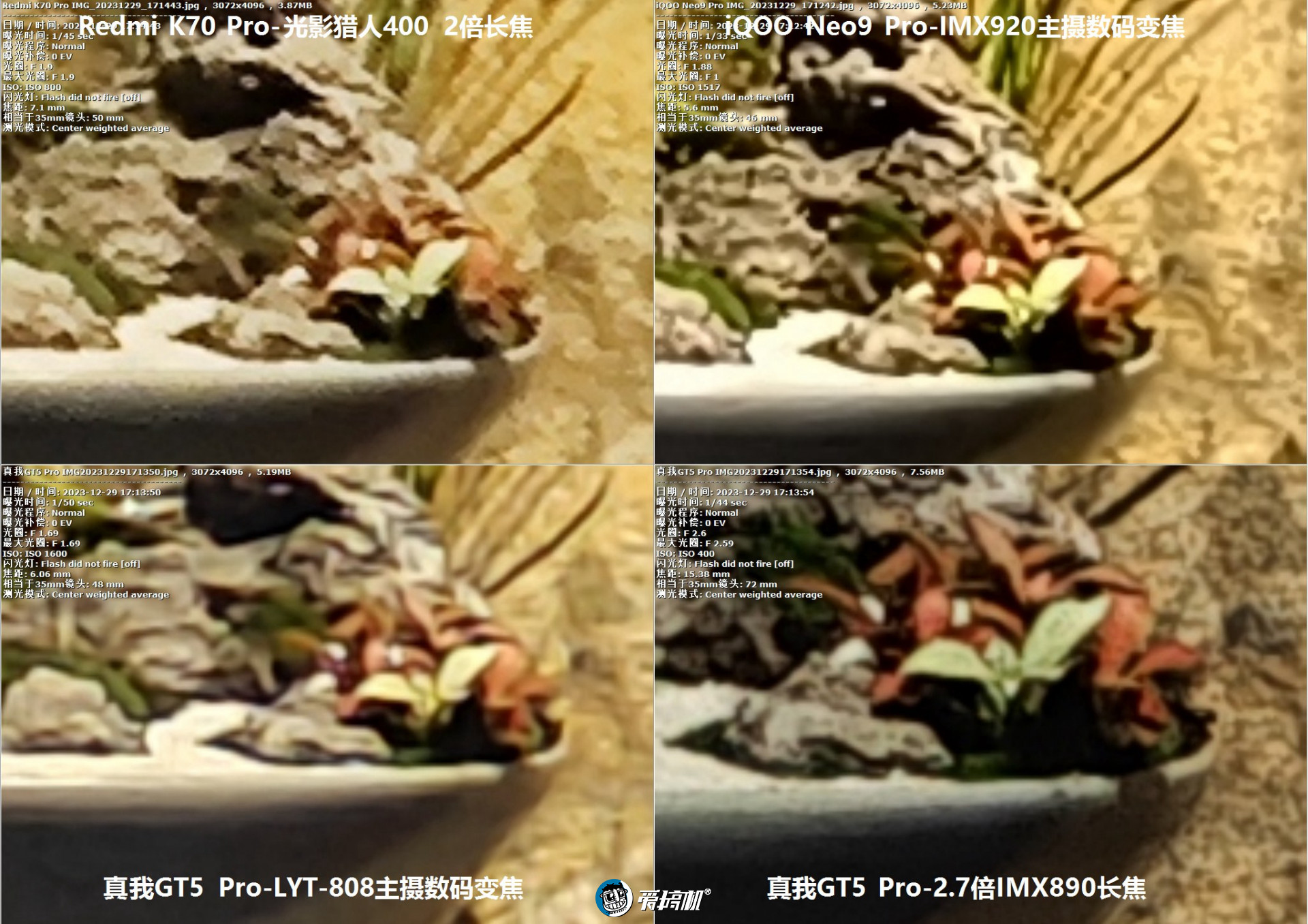 3000元档PK，iQOO Neo9 Pro、Redmi K70 Pro、真我GT5 Pro拍照对比