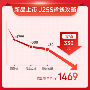 聊一聊美的J25S和j25区别有哪些？说说选择哪个好些呀？ 观点 第2张