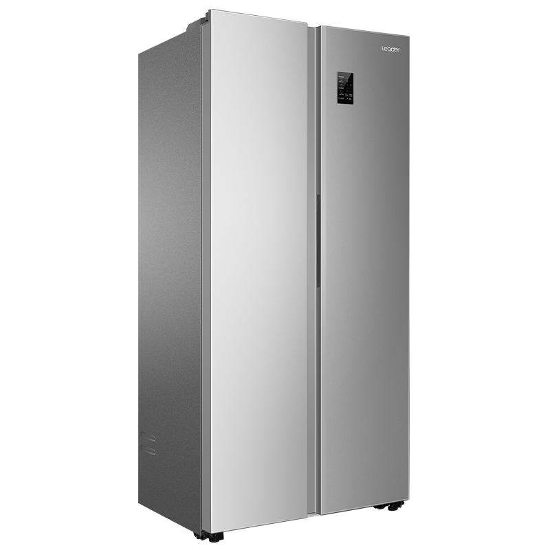 海尔统帅480l对开双开门风冷电冰箱