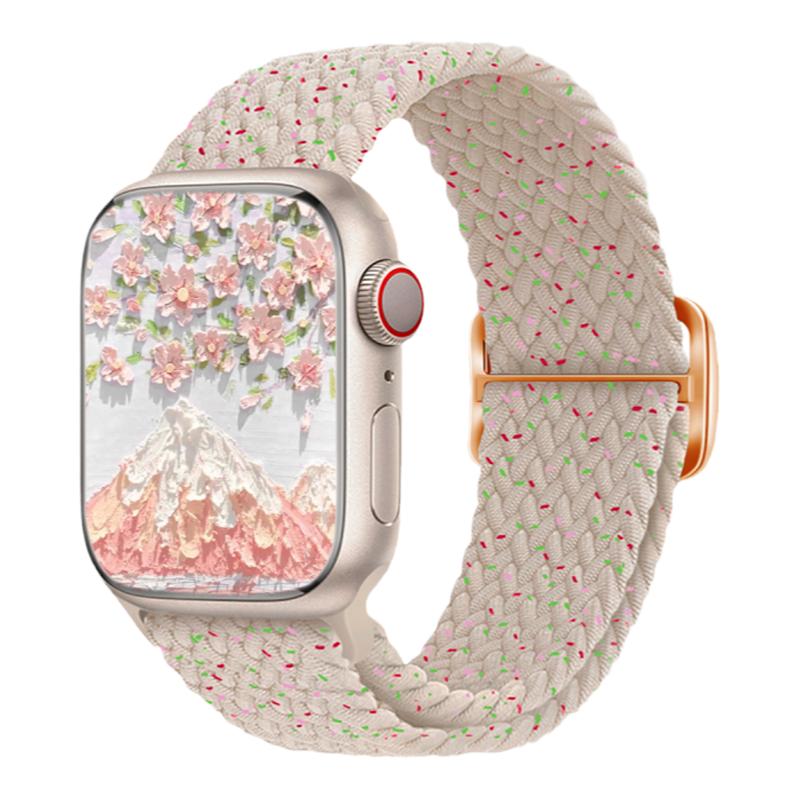  applewatch编织单圈苹果手表s8表带