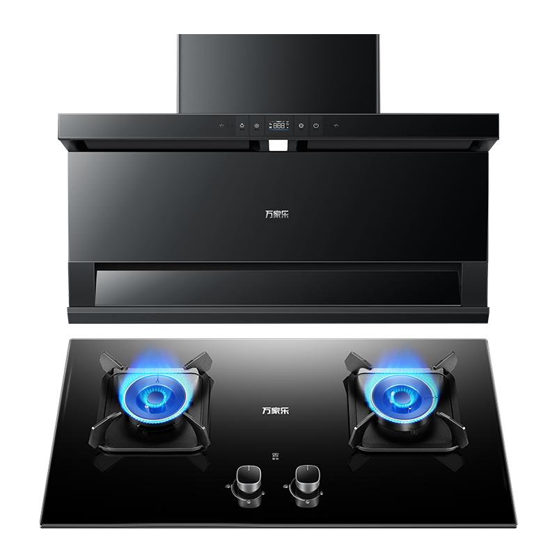 万家乐tak8变频顶侧双吸抽家用烟灶