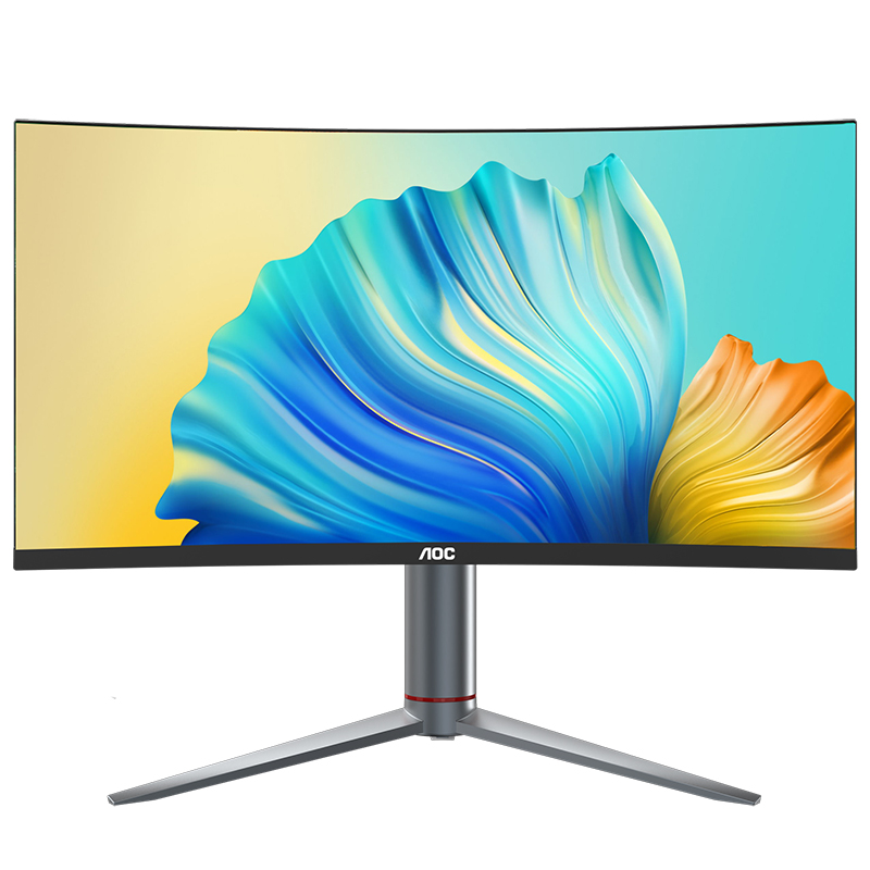 aoc一体机27英寸曲面屏高清i5i7