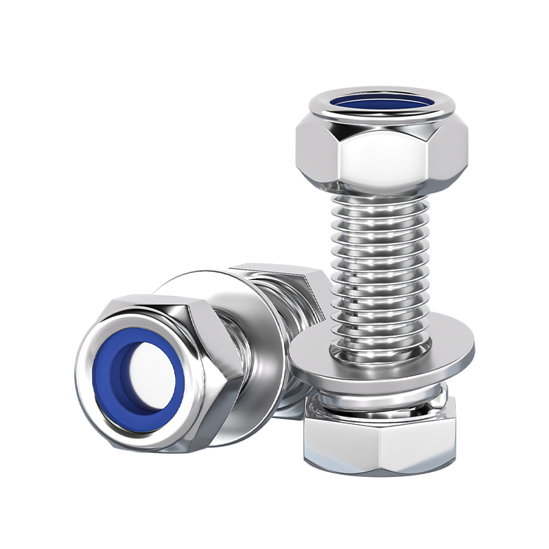 m3-m20防松螺丝304不锈钢套装螺母