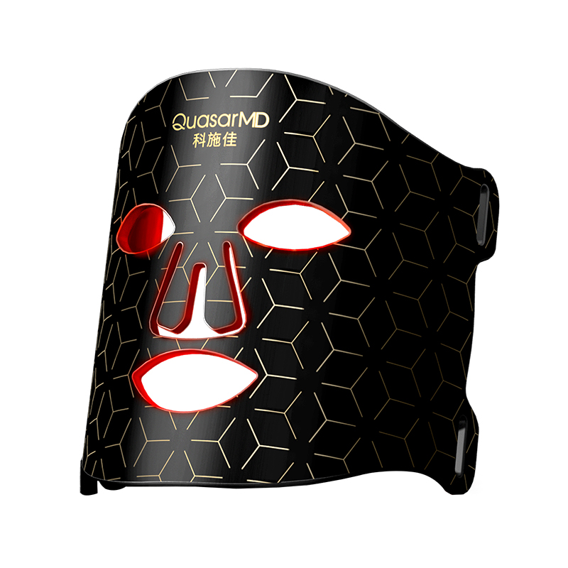 科施佳quasarmd红光光子谱黑金面罩