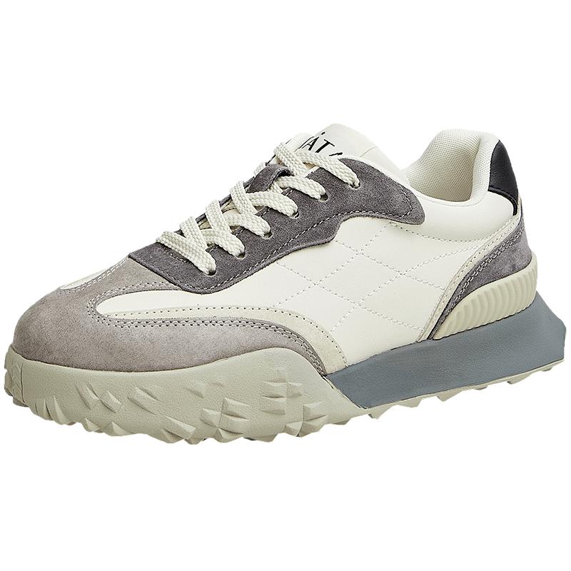 tata复古女爆款德训老爹2023阿甘鞋