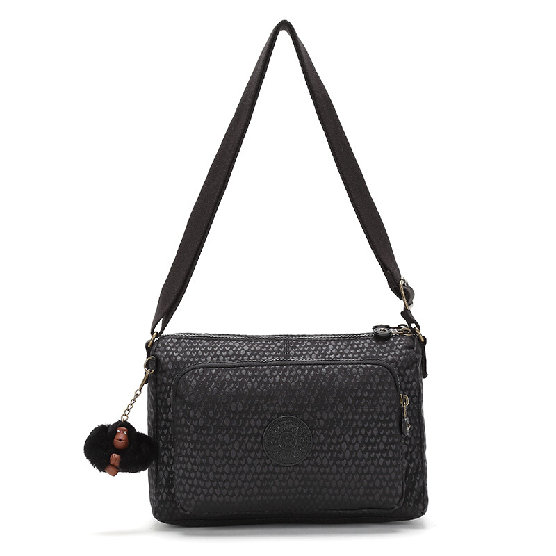 代购正品kipling休闲中号斜挎包