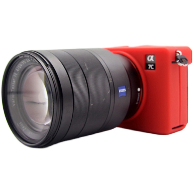 索尼a7s3 a7c硅胶套 alpha 7c相机包