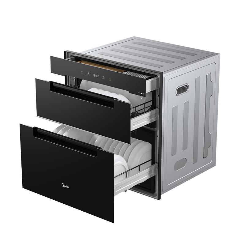 美的家用碗柜嵌入式小型消毒柜