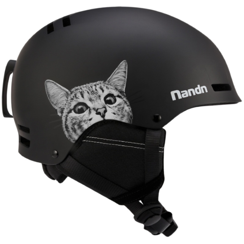 南恩nandnw19新款单板双板滑雪头盔
