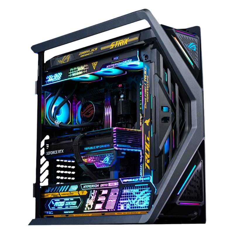 华硕rog全家桶玩家国度水冷主机