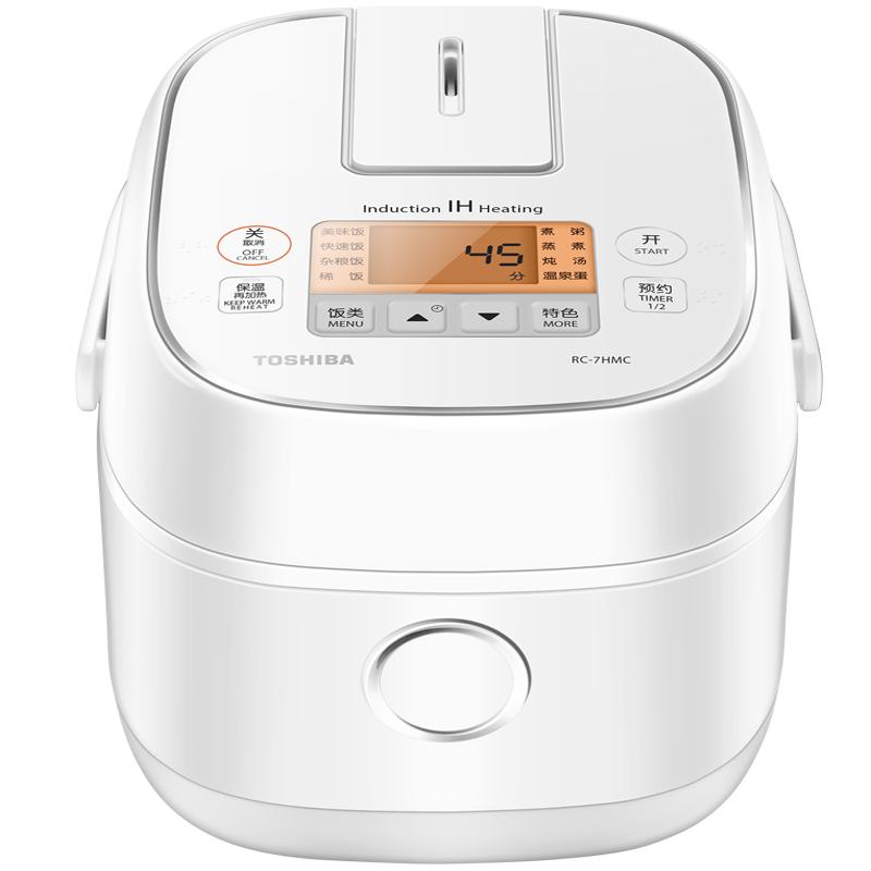 日本东芝rc-7hmc家用ih预约电饭煲