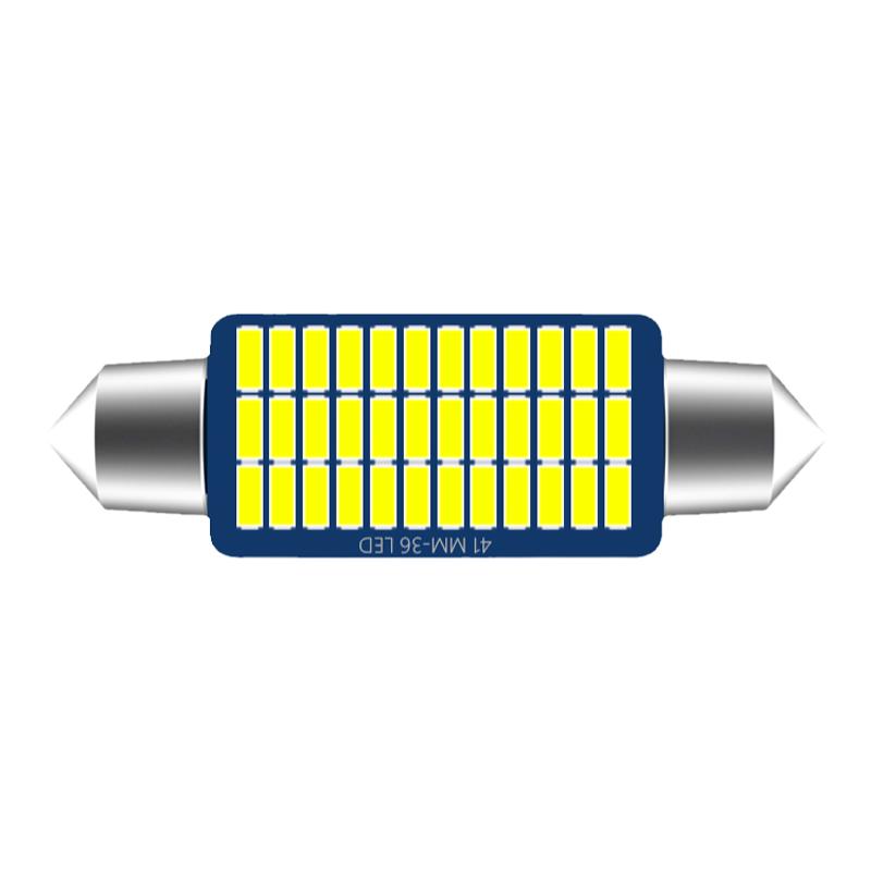 汽车led双尖t10照明灯后备箱灯
