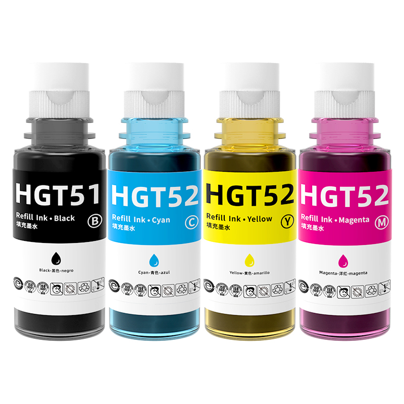  hp惠普gt53xl黑色gt52彩色打印机