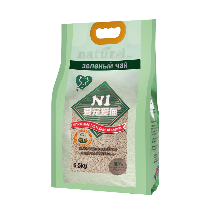 奢侈猫澳大利亚n1 love玉米绿茶猫砂