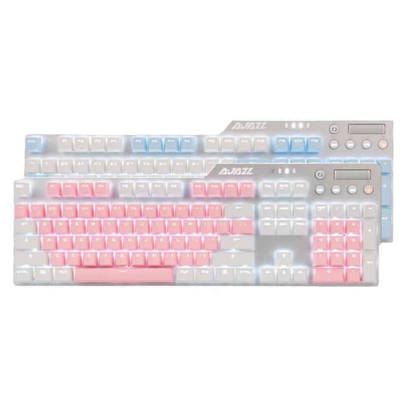 黑爵ak35i机械有线青红电竞键盘