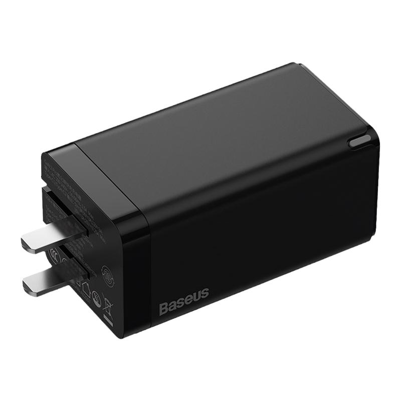 倍思65w氮化镓pd快充手机双充电头