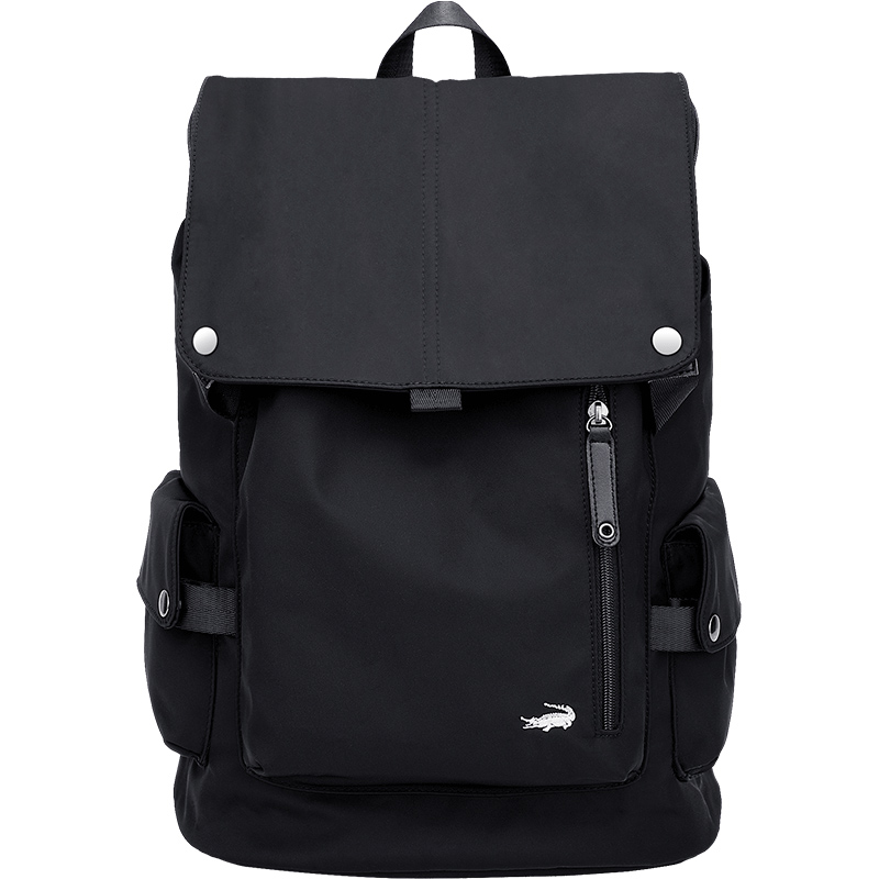 鳄鱼男士大容量休闲电脑旅行双肩包