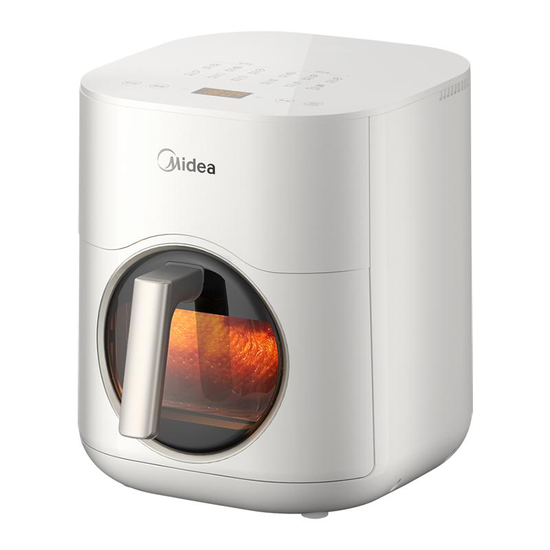 美的不用翻面太空可视家用空气炸锅