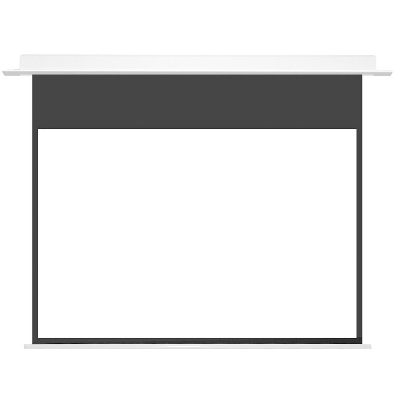 极米h6投影仪拉线电动隐藏投影幕布