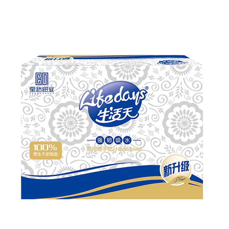 生活天lifdays 200张x20包擦手纸