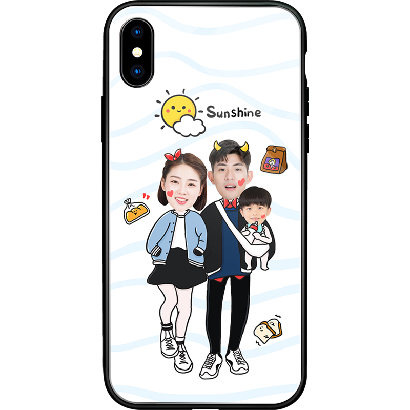 头像抠图定制手机壳适用苹果华为