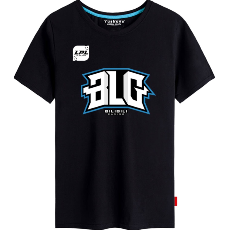 blg战队队服短袖男女联盟新款t恤