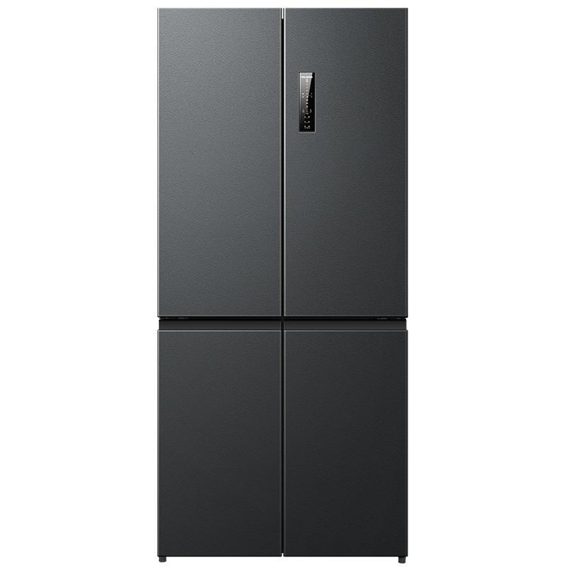 美菱家用415l十字四门一级能效冰箱