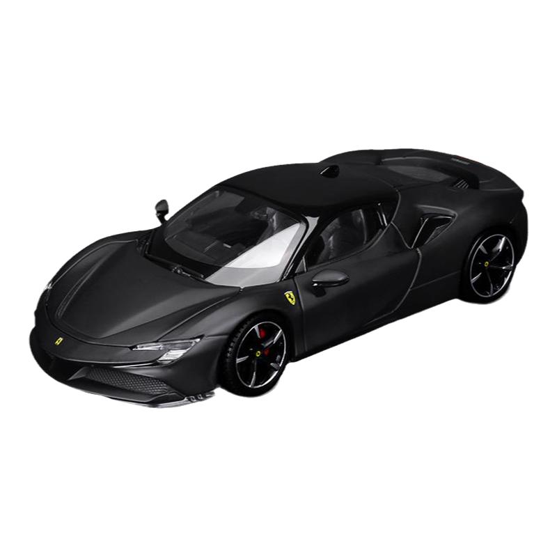 比美高1 24法拉利新配色sf90玩具
