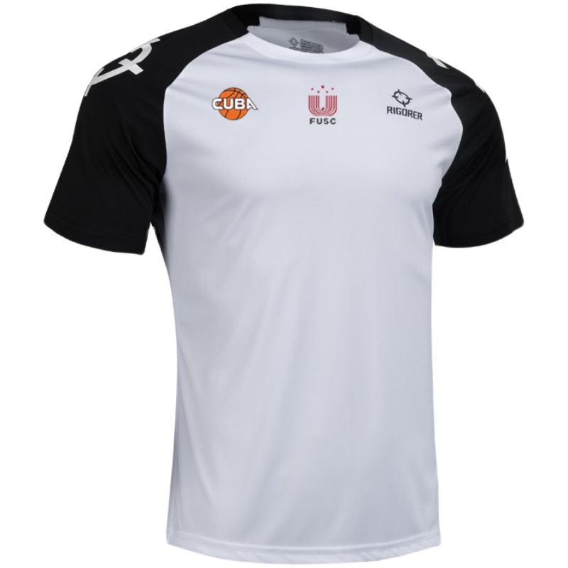 准者cuba赞助款跑篮长袖训练服t恤
