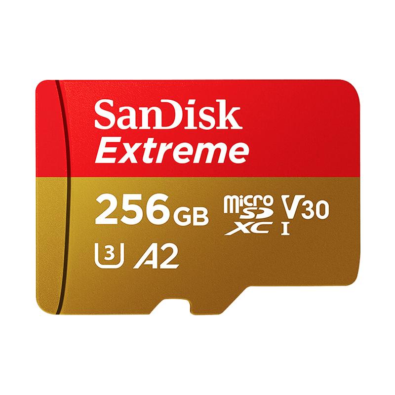 闪迪256g micro大疆相机无人机sd卡