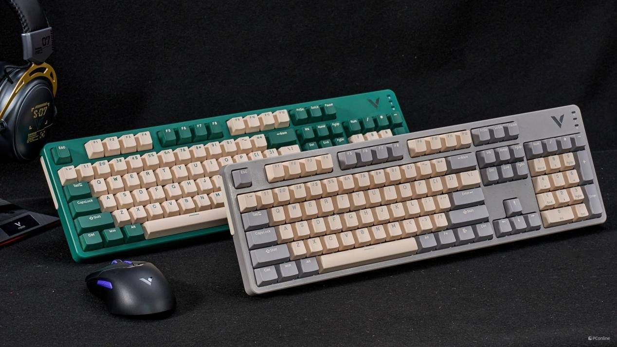 百元机械键盘销冠再出新磁吸上盖两种形态丨雷柏v500pro2024版机械